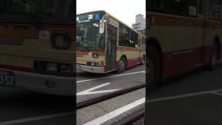 2026/9/19🟥🟨🟧神奈中バス綾瀬営せ44（相模200か1357/PKG-MP35UM）🚌湘南台駅西口にて　#神奈川中央交通 #shorts