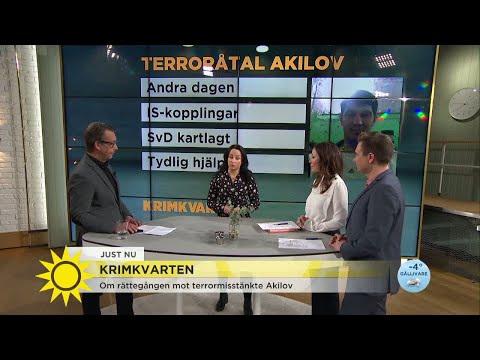 Akilovs eventuella medhjälpare – "Hade telefonkontakt i lastbilen" - Nyhetsmorgon (TV4)