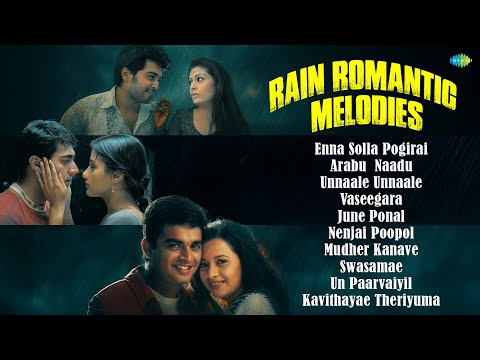 ☔ Rain Romantic Melodies Jukebox 🎶 | Vaseegara | Arabu Naadu | Enna Solla Pogirai | Unnaale Unnaale