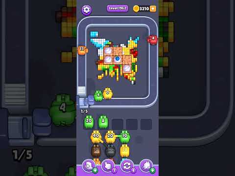 Pixel Flow Level 1962 Walkthrough