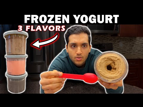 150 Calorie FroYo Pints || Homemade Ice Cream
