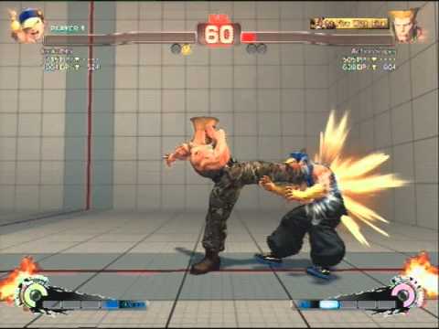 SSF4 AE: Yun vs Guile(ActionSniper)