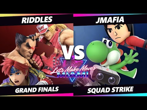 Let's Make Moves Miami GRAND FINALS - Riddles (Kazuya, Terry, Roy)  Vs Jmafia (ROB, Yoshi, Brawler)