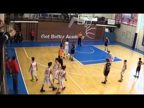 U14 BA Sparta vs BK Mělník - Q2 - 21.12.2014