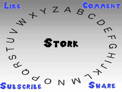 How to Say or Pronounce Stork