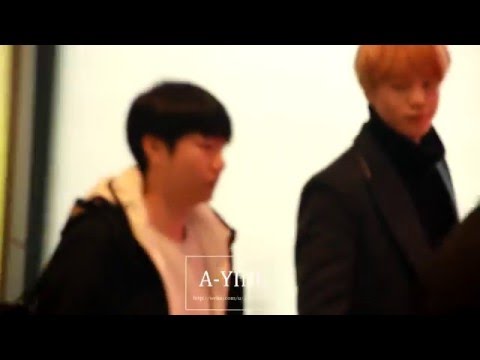 160110 BTS 방탄소년단 IN Taoyuan Airport