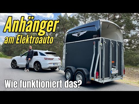 Elektroauto und Anhänger: Unterwegs mit dem Genesis Electrified GV70 | Test | Bremsen | Anhängelast