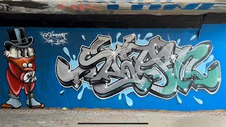 Download the video "Graffiti Jam “Kom maar op” 2023, ScanOne"