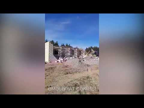 Fövqəladə Hallar Nazirliyi tərəfindən qanunsuz tikililər sökülüb