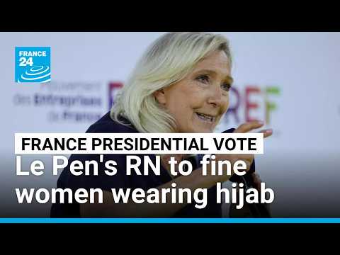 Marine Le Pen's National Rally plans to 