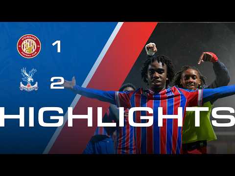 Palace book quarter-final place | U18 Highlights | Stevenage 1-2 Crystal Palace V2