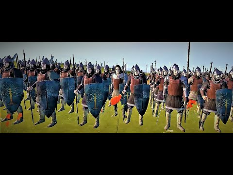 Battle Of Celebrant Field - Total War Attila Submod The Dawnless Days - Battle Replay