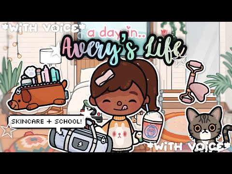 *An aesthetic* day in Avery's Life !! 🌷 *with voice 🎙️* Toca Boca Life World Roleplay 🌍💝