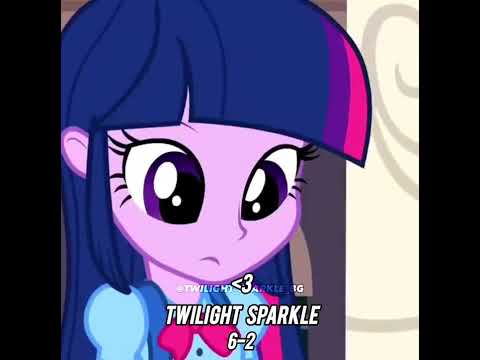 #edit #mlp #equestriagirl Twilight Sparkle VS. Midnight Sparkle Villana