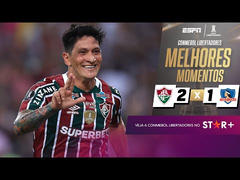 Gols e lances de Fluminense x Colo Colo
