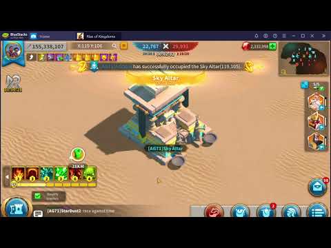 Rise of Kingdoms Ark of Osiris Hurricane Jack vs  2053 farms