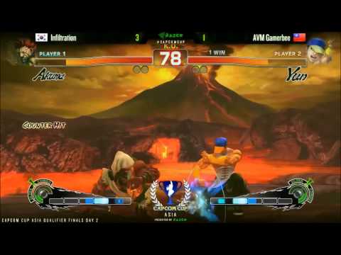 SSF4AE Infiltration vs AVM Gamerbee - CAPCOM-Cup Asia Finals