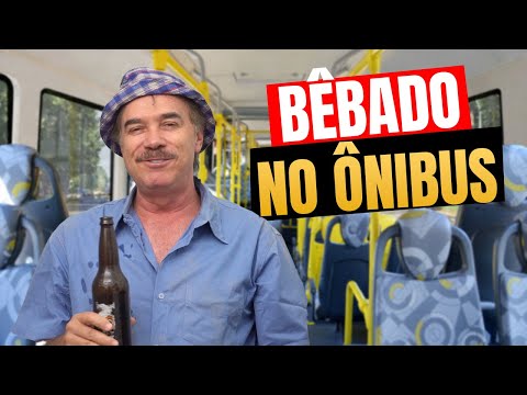 BÊBADO NO ÔNIBUS  - TOM CARVALHO UM JEITO INTELIGENTE DE FAZER HUMOR