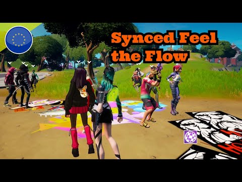Synced *NEW* Feel The Flow 🍂 Fortnite Emote In Party Royale ✨