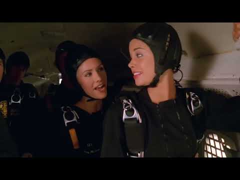 Mitch & Team divert their parachute-jump to Pirates Cove to rescue... Baywatch: S9E12 "The Big Blue"