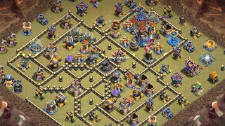 【クラクラ】BLACKさんのデュークウォークドラドライダー TH18全壊