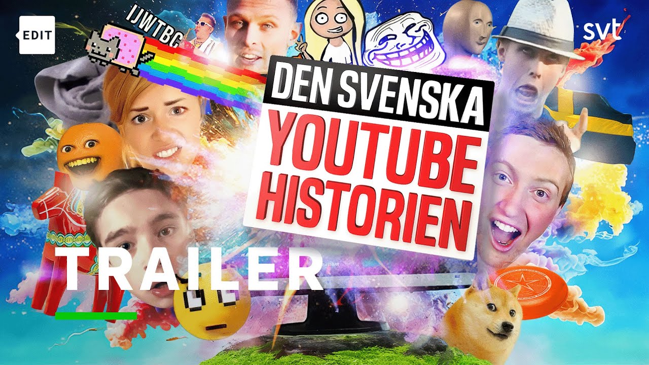 Den svenska Youtube-historien | Trailer | SVT
