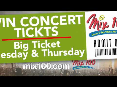 Mix 100 - Win Tickets to Denver's Hottest Concerts!