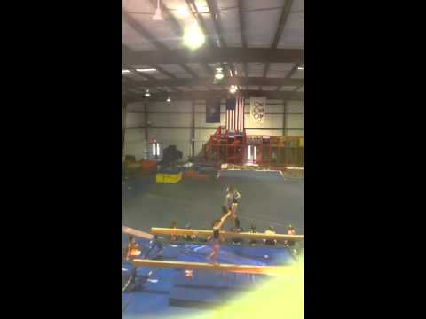 Hally floor  gymnastics May 2013