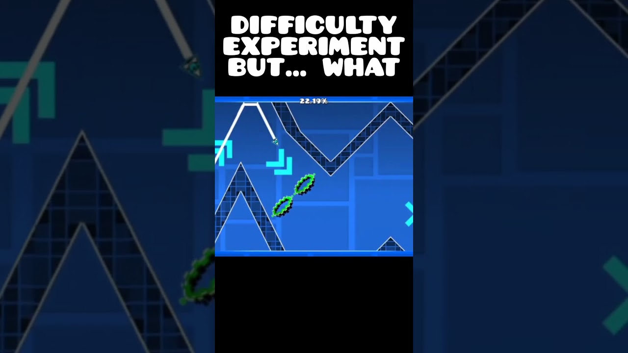 Difficulty Experiment But Its Cursed! (Geometry Dash)