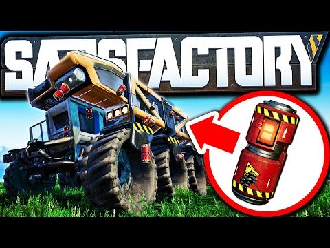 Explosives + Truck = SPIDER DESTROYER?! | Satisfactory Early Access Gameplay Ep 22