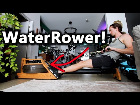 WaterRower A1 is a cheaper ERGATTA or Hydrow rowing machine alternative with ZERO monthly FEES