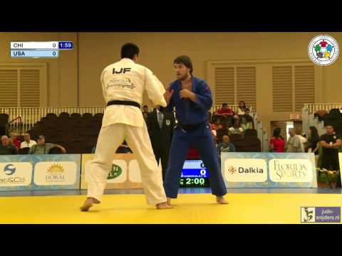 Judo 2013 Grand Prix Miami: Cordova (CHI) - Vashkulat (USA) [-100kg]