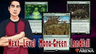 Next level Mono-Green Landfall - MTG Arena Standard Best of 1