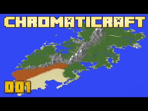 Chromaticraft 001 Basic Island Design