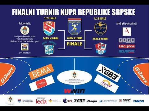 ŽRK Knežopoljka vs ŽRK Mira Prijedor Polufinale turnira kupa Republike Srpske