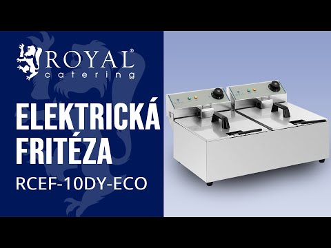 video - Rasvakeitin - sähkökäyttöinen - 2 x 10 l - ECO