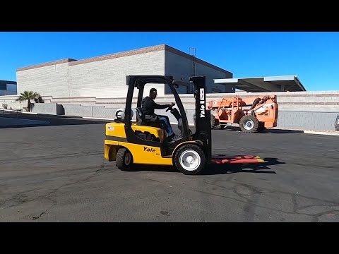 YALE GLP060VX 6,000lb LP (Propane) #031D - Forklift for Sale