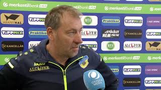 Csertői Aurél: Dicséretet érdemel a csapat!