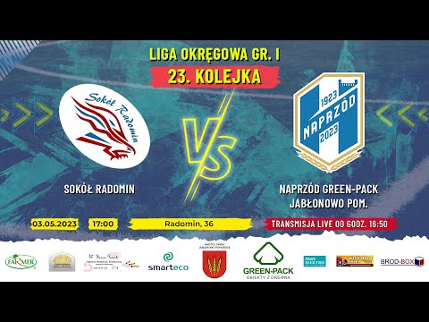 SOKÓŁ RADOMIN - NAPRZÓD GREEN-PACK JABŁONOWO POM.