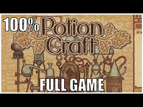 Potion Craft: Alchemist Simulator 100% Full Game Walkthrough Part 1 + All Achievements/No Commentary