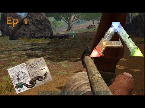 Ark The Island: Ep 1.  Taking down the Titanoboa