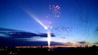 preview picture of video '2012 Canada Day Fireworks in Westlock'