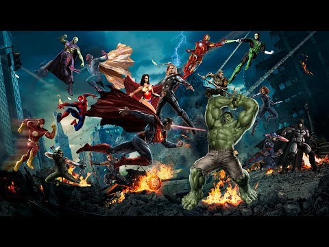 Marvel Vs DC Epic Battle.