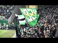 Ferencváros - Újpest 3-1, 2023 - Green Monsters szurkolói videó