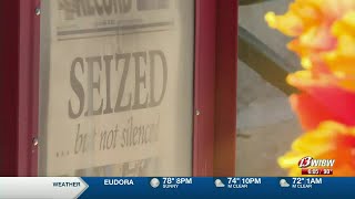 Items seized by police during Marion newspaper raid set to be returned by KBI