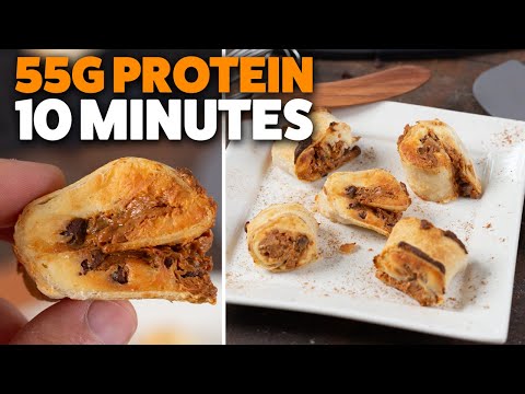 Protein Pinwheels | Easy Air Fryer Dessert Recipe