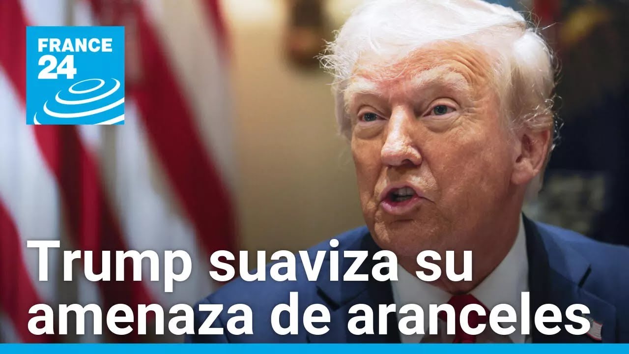 Trump suaviza su ofensiva comercial y sopesa reducir el alcance de los aranceles • FRANCE 24