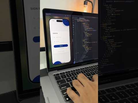 🔥 Flutter Sign In UI Animation (16s) – Clean & Smooth! #flutter #loginscreen #flutteranimation