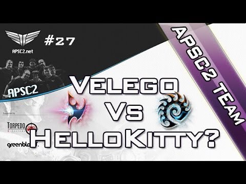 APSC2 Team #27 Velego vs HelloKitty? - PvZ - [HOTS] - StarCraft 2