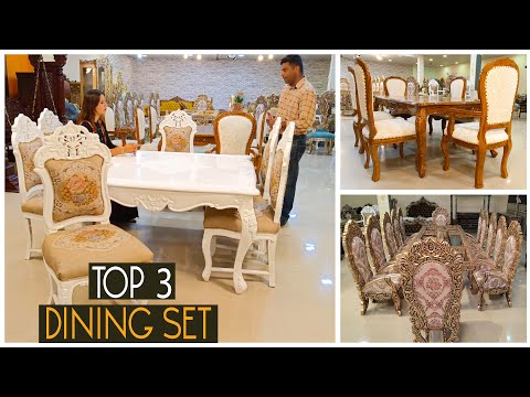 YT835 Top 3 Dining Table Set | Modern Dining Table | Wooden Dining Table | Best Dining Table Design Video